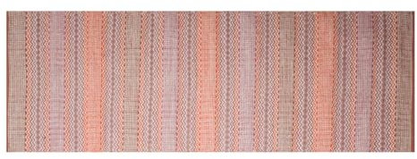 Jute & Co. Teppiche Sorrento Teppich, Dim. 55 x 220 cm., 100% Baumwolle, beige, Mehrfarbig, one Size