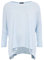 Zwillingsherz Poncho mit Baumwolle - Hochwertiges Cape für Damen - XXL Umhängetuch und Tunika mit Ärmel - Strick-Pullover - Sweatshirt - Stola für Sommer und Winter von Cashmere Dreams - hbl