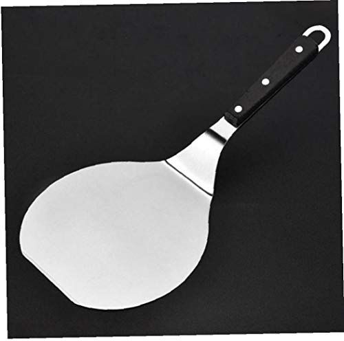 1pc Stainless Steel Bakeware Round Pizza Spatula Peel Shovel Turner Cake Lifter Tray Pan Home Kitchen Baking Pastry Tools