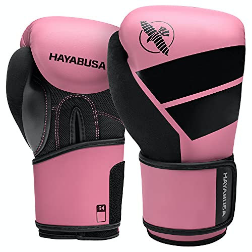 Hayabusa S4 Gants de Boxe pour Enfants pour garçons et Filles – Rose, 6 oz
