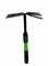 Vetrineinrete® Zappa quadra tridente per orto e giardino zappetta quadrata con rastrello 40 cm per lavorare terreno aiuole G64