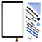 E-Soul Touch Digitizer Ersatzglas für Samsung Galaxy Tab A 10.1 2019 SM-T510 SM-T515 (LCD nicht enthalten) (Schwarz)