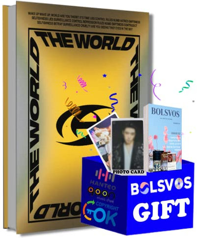 Ateez - The World EP.1 : MOVEMENT [Diary ver.] Album+FIRST PRESS Limited Benefits+BolsVos K-POP eBook (21p), Photocards