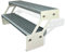 Kaminbau Mierzwa Premium Stahl Treppe Verstellbar Verzinkt & Weiß Pulverbeschichtet 2 Stufen (Breite 120 cm) (Höhe 30-43 cm) Wetterfest Gitterroststufe Gartentreppe