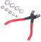 Hose Clamp Pliers Set, Hose Clip Pliers, Stainless Steel Pipe Crimping Plier Set Hose Clamp Set Hose Clamp Tool Fuel Line Pliers Labor Saving For Car Fuel Oil Water Hose Repairing Tool