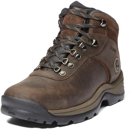 Timberland Men's Flume Mid Waterproof Hiking Boot, Dark Brown-NEW 2024, 13 Wide