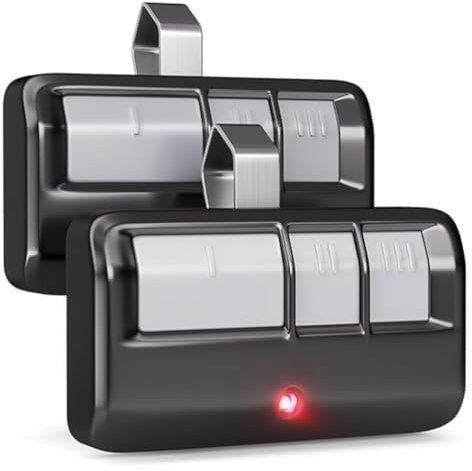 Mando a distancia universal para abridor de puerta de garaje para 893MAX 893LM 373LM 973LM 83LM-3 piezas botón diseño moderno carcasa