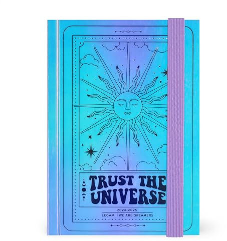 Legami - Foto-Tageskalender 2024-2025, Special Edition, 16 Monate, Small, Tagebuch von September 2024 bis Dezember 2025, Verschluss mit Gummiband, FSC-zertifiziertes Papier, 9,5 x 13,5 cm, Tarot
