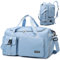 Suweir Sporttasche Damen Herren 42L Reisetasche mit Schuhfach Nassfach Wasserdicht Trainingstasche Travel Duffle Bag mit Rucksack Weekender Schwimmtasche Fitnesstasche für Reisen,Sport, Fitness