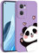 ILING Líquida Silicona Funda para OPPO Find X5 Lite 5G, Diseño de Flores y Dibujos Animados Lindo Ultradelgado Elegante Carcasa, Suave TPU Bumper Mate Antigolpes Cubierta (Púrpura Q13)