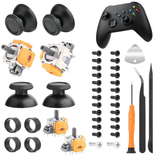 4 Stück Hall Effekt Sticks Kompatibel mit Play Station 5 PS5 Kontroller,Präzisions-Ersatzsticks mit 3D Analog Sensor, Präzisions-Ersatzsticks mit 3D Analog Sensor