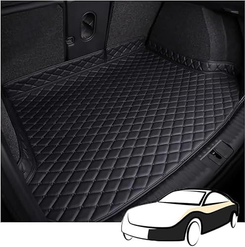 Auto Kofferraummatte für BMW X3 M50 2024 2025+, Wasserdicht Kofferraumwanne Schutzmatte Antirutsch Kofferraum Schutz Interieur Zubehör,1 Black
