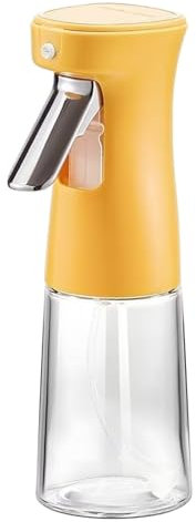 OUYUE Cocina Dispensador De Aceite El Atomizador Rociador De Aceite For Uso Doméstico Es Adecuado For Freidoras De Aire, Ensaladas, Freír, Asar A La Parrilla, Etc. Pulverizador Aceite Spray(Yellow)