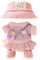 LILIHOT Puppe Original 17cm Plüsch Bekleidung,Puppenbekleidung Niedliches Mini Kuscheltier Outfit mit DIY Pullover Hoodie Bekleidungszubehör,Ideales Kinder Geschenk(#36)
