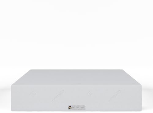 DS Living PureDream Memory Foam Mattress – Orthopedic 12 Inch Deep | Intelli-Memory Foam for Pressure Relief | Washable Cover | CertiPUR Certified | Supportive & Comfortable (6FT Super King)