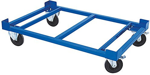 BRB Palettenroller/Paletten-Fahrgestell, LxBxH 1220x820x275 mm, Tragkraft 500 kg