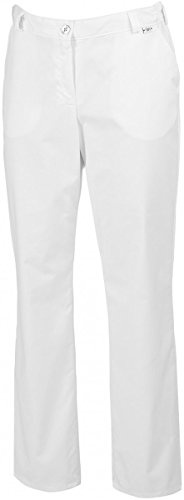 BP 1644-686-21-36l Hosen für Frauen, mit elastischen Seiten, 230,00 g/m² Stoffmischung mit Stretch, weiß, 36l