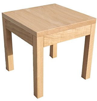 Beistelltisch Eiche massiv Naturbelassen Colonia Maße : 45x45x55cm hoch. Maßanfertigung !