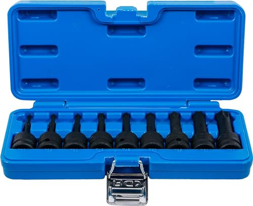 BGS Kraft-Bit-Einsatz-Satz - 1/2 - T-Profil T20 - T70-9-tlg.