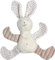 Efie Spiel- und Kuscheltier Hase bunt, Made in Germany, nachhaltig, GOTS Zertifiziert