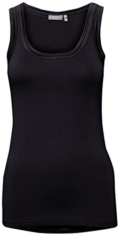 fransa Women's Zulu 1 Top Vest, Schwarz (Black 60096), 40 ('s Size: L)