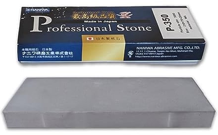 Sanelli Ambrogio, Naniwa Professional Stone, Pietra Affilacoltelli Professionale, Grana #5000, Ideale per la Finitura di Coltelli per Pesce Crudo, Frutti di Mare, Verdura, Splash&Go, Made in Japan