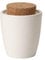 Villeroy & Boch Artesano Original Sucrier, Porcelaine Premium/Liège, Blanc