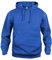 CliQue Herren Basic Kapuzenpullover, Blau (Royalblau), XXL