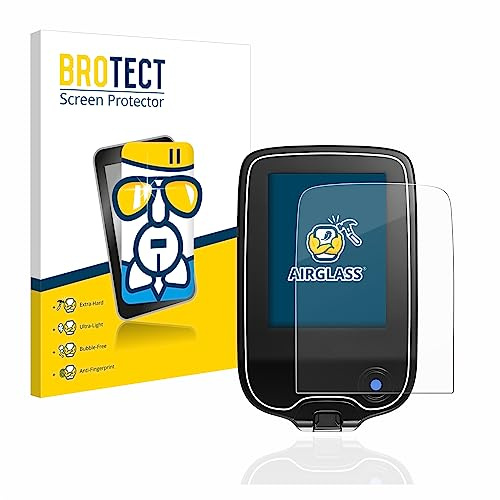 BROTECT Schutzglas für Freestyle Libre | Transparenter Displayschutz Made in Germany Schutzfolie Panzer Folie Glas 9H Anti-Fingerprint Einfache Montage Clear