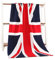 Cyiecw Badetuch Bezüge, 30 X58 Außen Mikrofaser Druck Strand Towel.Easy Pflege, Weich und saugfähig - Die Union Jack
