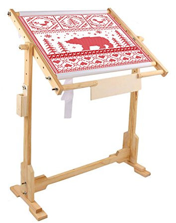 GOTOTOP Holz Kreuzstichrahmen, Rechteckig, 50 cm, 1 Stück