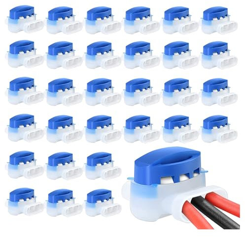 VABNEER 20 Pieces Connecteurs de Câble Remplis des Résines, Original Connecteurs 314 pour Robot Tondeuse Automower
