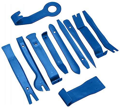 Retoo Auto Demontage Werkzeuge 11tlg für Car Audio, DVD und Nevigation Tool zum Entfernen von Car Panel mit Tool-Set zum Entfernen der Trimmung für Fahrzeug Dash
