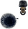 Pop Filter For Blue Yeti Nano Deadcat Wind Muff for Blue Yeti Nano Microphone Foam Cover Windscreen For Blue Yeti Nano Mic (Black And,White)
