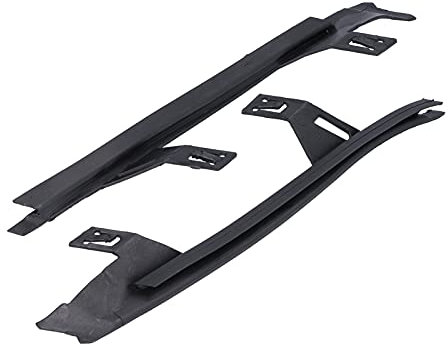 Obere Scheinwerferdichtung, Paar Obere Scheinwerferdichtungen Dichtungsstreifen Links Rechts 63117174517 Passend für 3er E92/E93