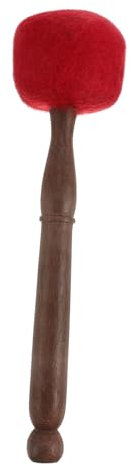 Meditation Singing Bowl Stick, 9 X 2.56 Inch Sound Bowl Striker with Soft Pu Head for, Relaxation, and Sound Bath Accessories (Excluding)