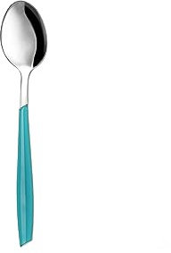 Cucchiaino caffè sfuso azzurro in acciaio inox Silhouette azzurro Tavola