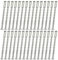 M3 Door Handle Fixing Screws, 30 Set Door Handle Bolt Through Fixings Connecting Screws and Sleeves Through Bolts for Doors Handles Knobs