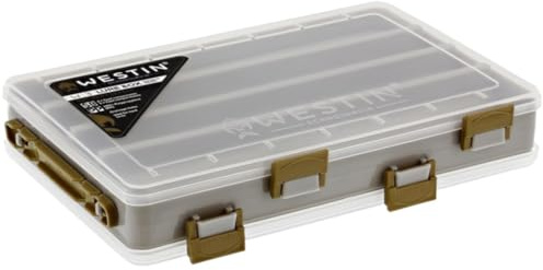 Westin W3 Lure Box Double Sided S S8 20.5x17x4.8cm - Köderbox, Kunstköderbox, Tacklebox für Kunstköder