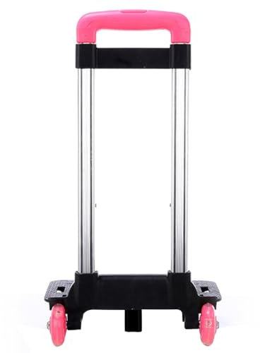TQUXNGA Zaino Trolley 2 Ruote Rolling Bagagli Carrelli Pieghevole Carrello Carrello in Lega di Alluminio Carrello a Mano per Borse Scuola Pet Bag