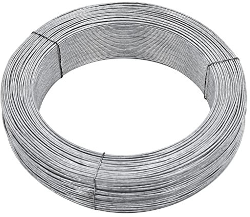 ShGaxin Filo per Recinzioni 250 m 2 mm in Acciaio,per Legatura Giardino,Filo Tensione Recinzione,Fai da te-144483