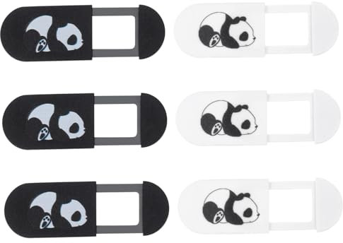 Angoily 6stücke Kameraabdeckung Für Laptop Webcam Mit Schiebemodus Zum Schutz Der Privatsphäre Aus Kunststoff Und Dünner Klebefolie Für Computer Und Tablet Kameraabdeckung Zum Blockieren