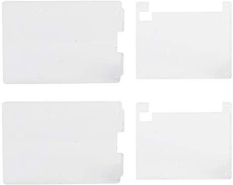 Rankomu Acryl Shellfor Raspberry Pi Acryl Gehäuse Gehäuse Box Transparent Design für Raspberry Pi 4B 3B 3B HQ Kamera, Acrylschale für Raspberry Pi Zubehör