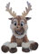 Ferro Stars Sven plüsh Frozen 2,Die Eiskönigin, Schneemann Plüschtier Kuscheltier (Sven 35cm)