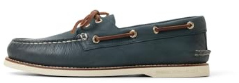 Sperry Mens Authentic Gold Cup Leather Boat Shoes (7.5 UK) (Navy)