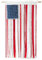 BOKIOESDE Bandiera con nastro rosso, bianco e blu per decorazioni da parete patriottiche, striscioni appesi, bandiera americana in poliestere