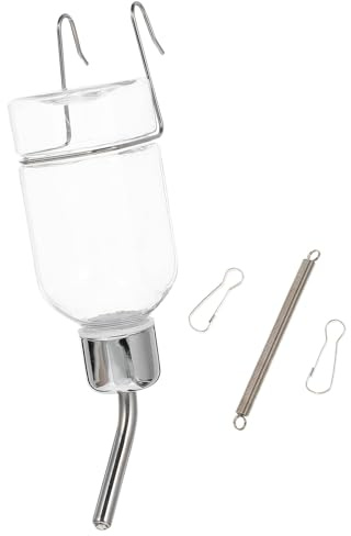 VILLCASE Automatic Pet Water Bottle Hanging Roller Ball Dog Water Dispenser Leak for Small Pets Travel Use