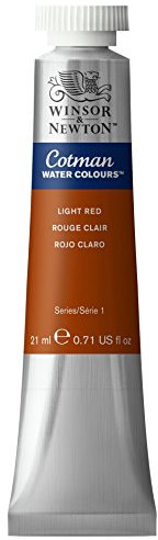 Winsor & Newton Cotman 21ml Water Colour Tube - Light Red