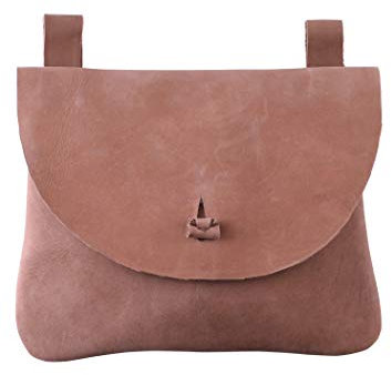 Ulfberth Gürteltasche aus Leder, rechteckig - Mittelalter - Wikinger - LARP Ledertasche Lederbeutel Beutel Tasche