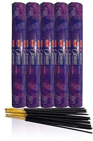 HEM Opium Räucherstäbchen, 5 Packungen à 20 Stück